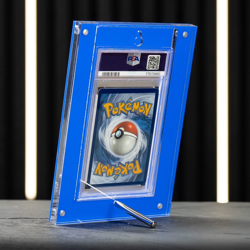 Premium Blue magnetic Cardholder