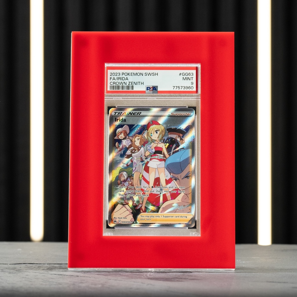 Premium Red magnetic Cardholder