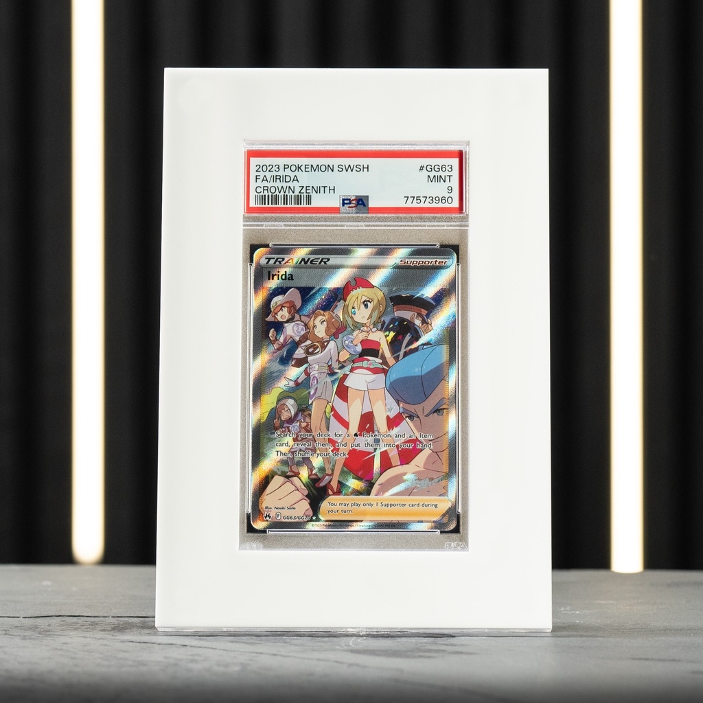 Premium White magnetic Cardholder