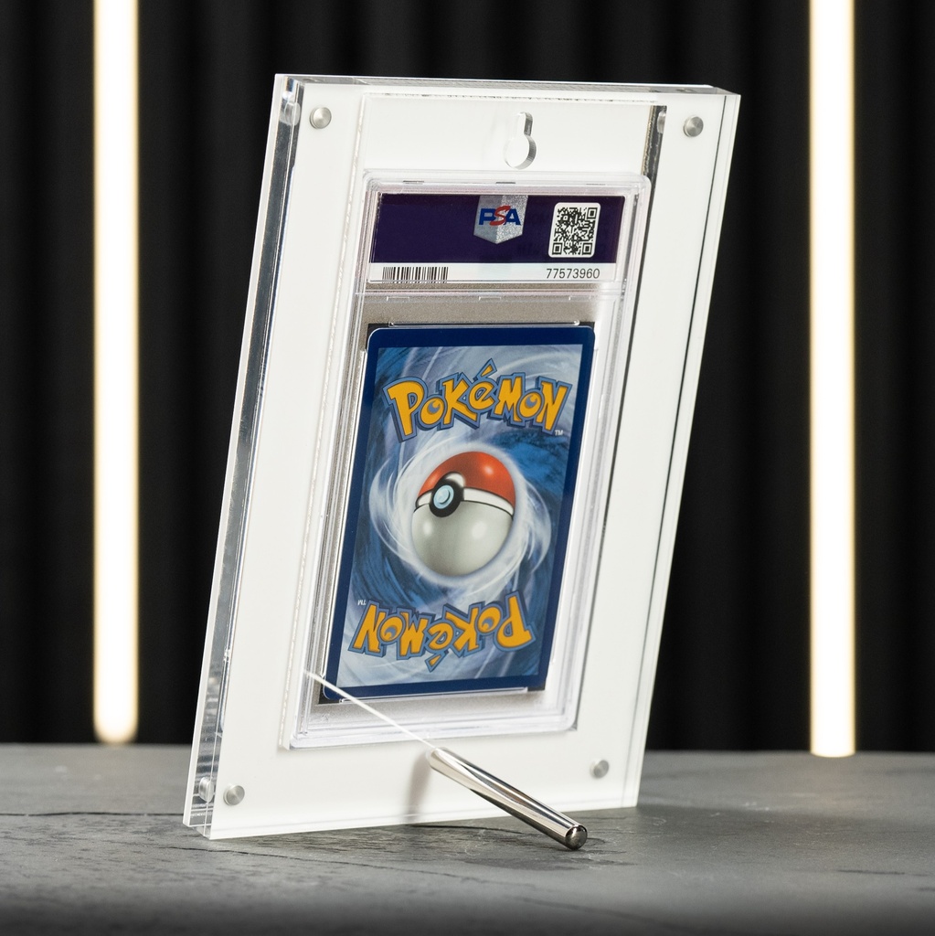 Premium White magnetic Cardholder