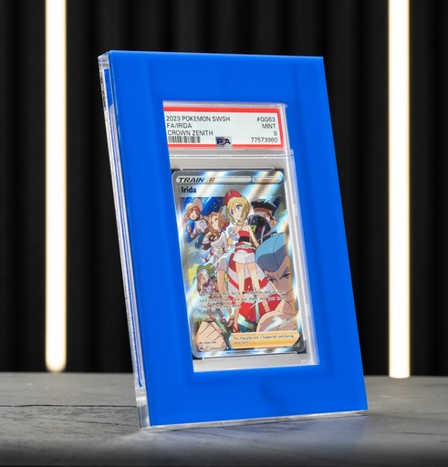 Premium Blue magnetic Cardholder