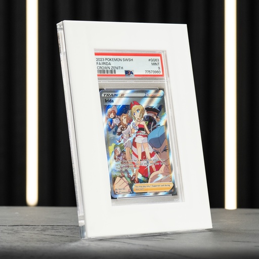 Premium White magnetic Cardholder